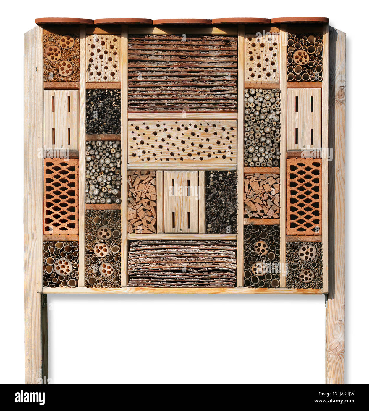 Maison des insectes Les insectes,isolé,refuge Banque D'Images