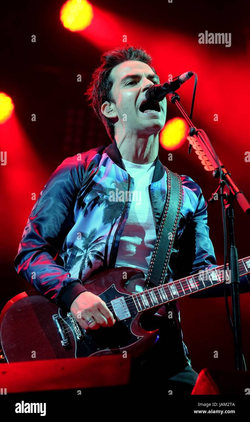 Stereophonics at the Isle of Wight Festival 10 juin 2016, l'OIEAU Newport Banque D'Images