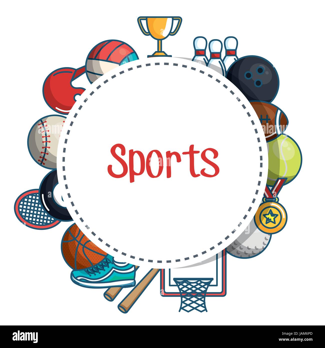 Design sportif Illustration de Vecteur