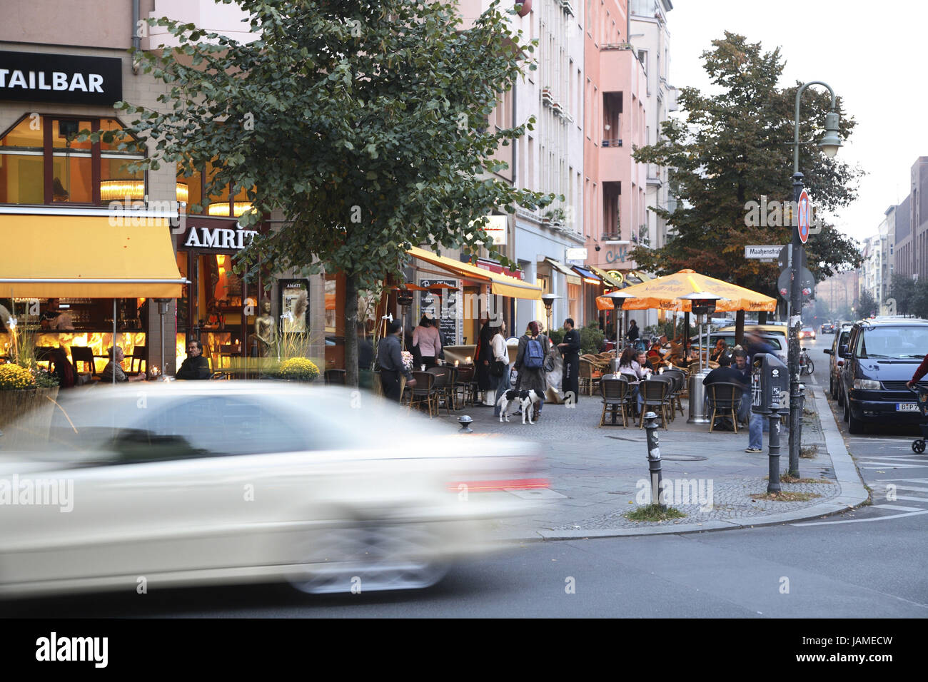 Allemagne,Berlin,cour du temple montagne,nice,Massenstrasse Zins, espace Banque D'Images