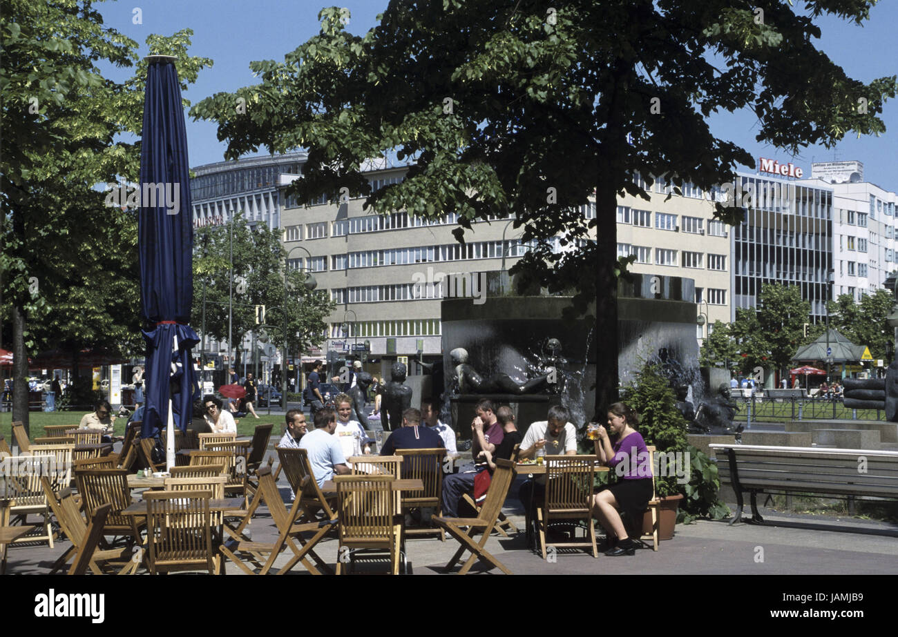 Allemagne,Berlin,cour du temple montagne nice,Wittenberg espace, Banque D'Images