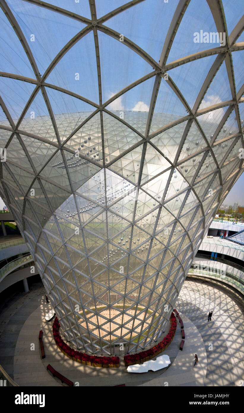 La Chine, Shanghai Expo,en 2010,l'Expo boulevard, Banque D'Images