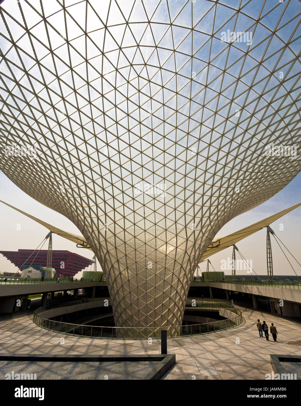 La Chine, Shanghai Expo,en 2010,l'Expo boulevard, Banque D'Images