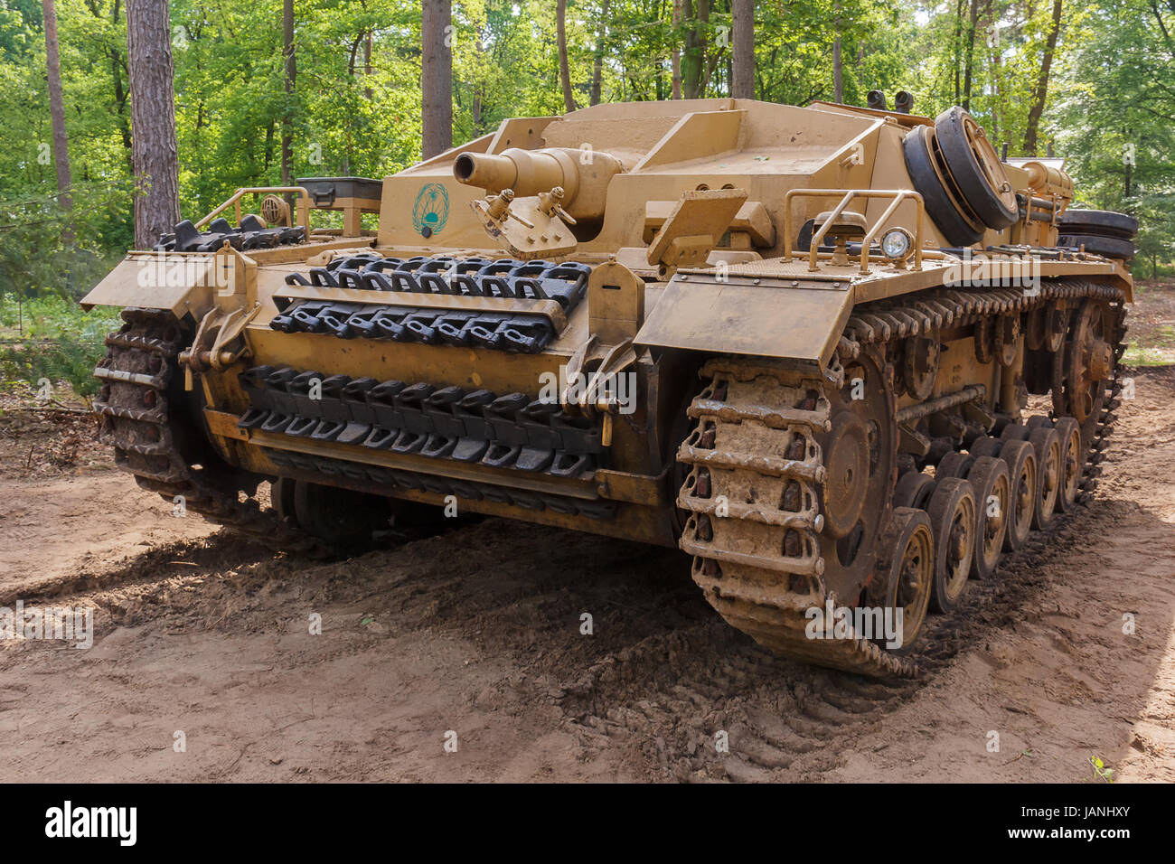 StuG III Ausf. D à l'événement Militracks Banque D'Images