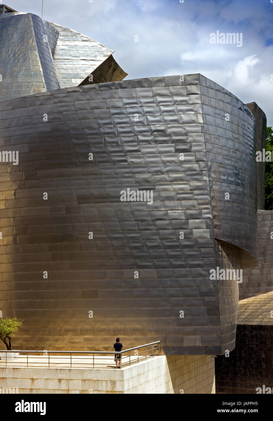 Le Musée Guggenheim Bilbao Banque D'Images