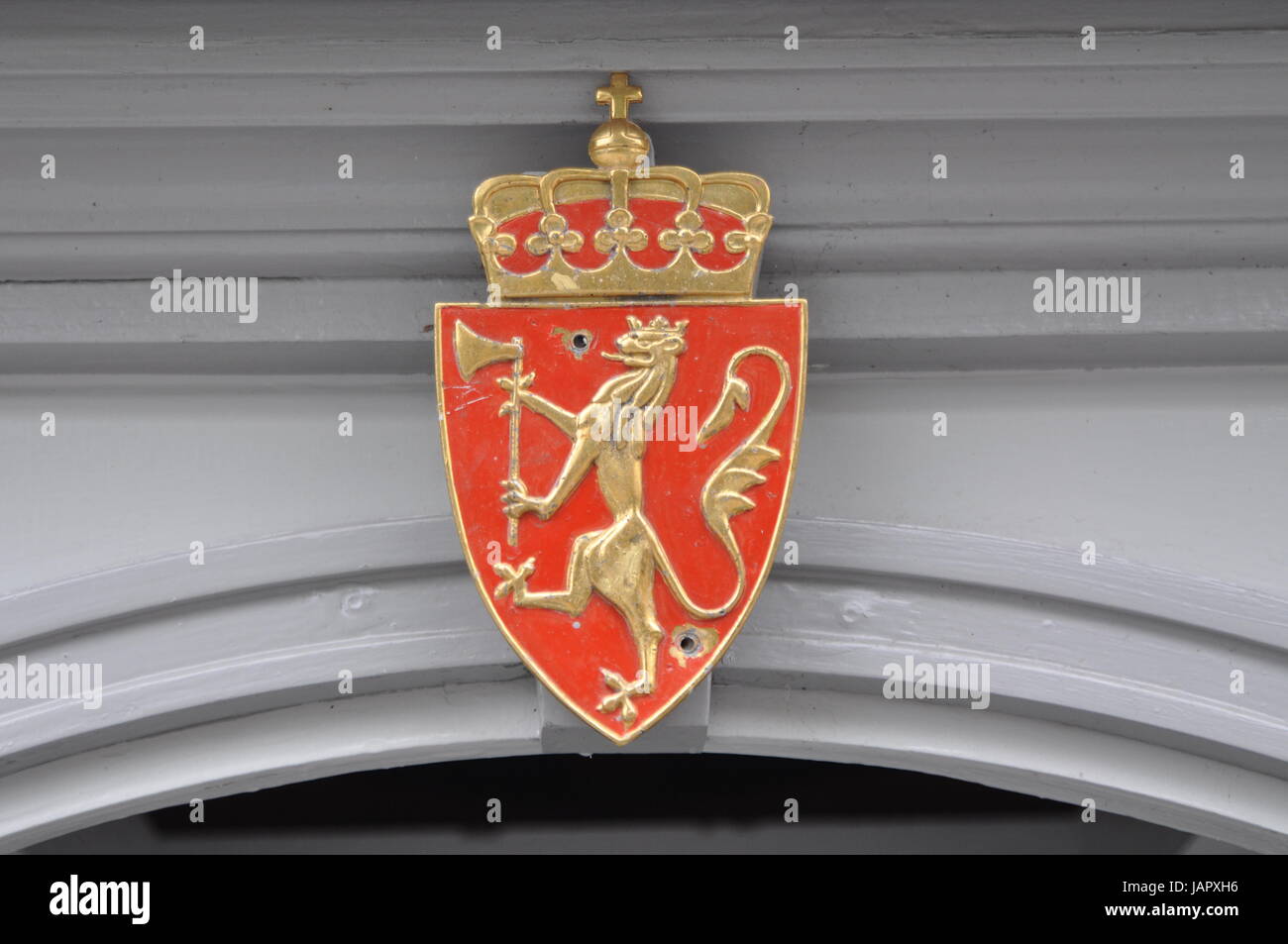 Armoiries de la famille royale de Norvège Photo Stock Alamy