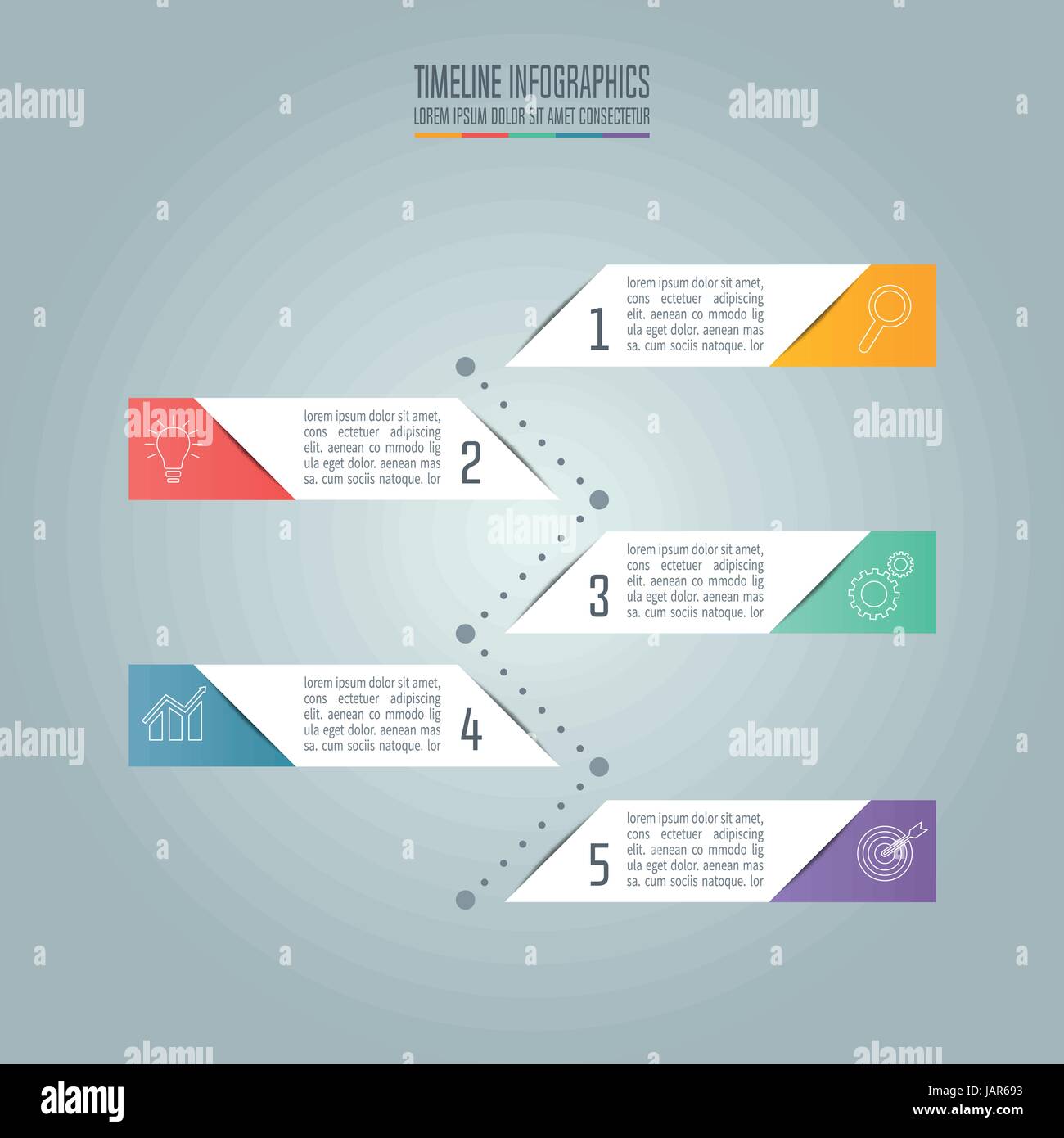 Concept créatif pour l'infographie. Vecteur de conception infographique ...