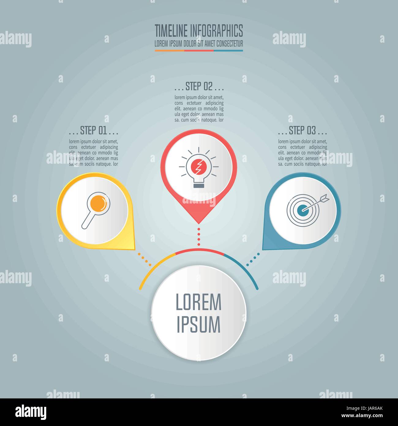 Concept créatif pour l'infographie. Vecteur de conception infographique ...