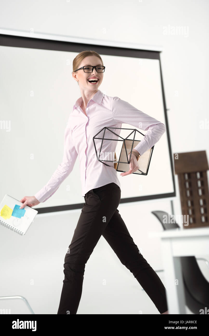 Young businesswoman in office Banque D'Images