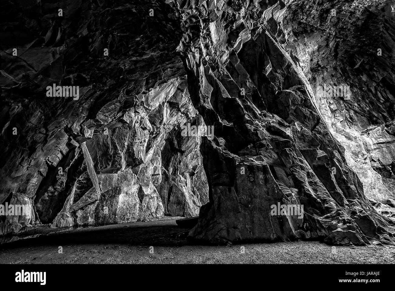 Caverne de la cathédrale, Little Langdale Banque D'Images