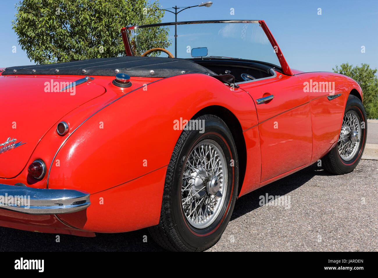 Austin Healey 3000 roadster. Banque D'Images