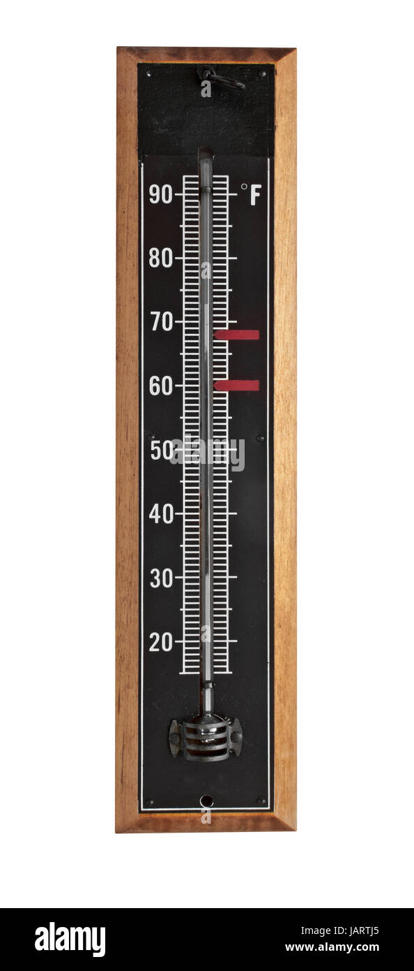 Vintage thermometer wall Banque de photographies et d'images à haute  résolution - Alamy