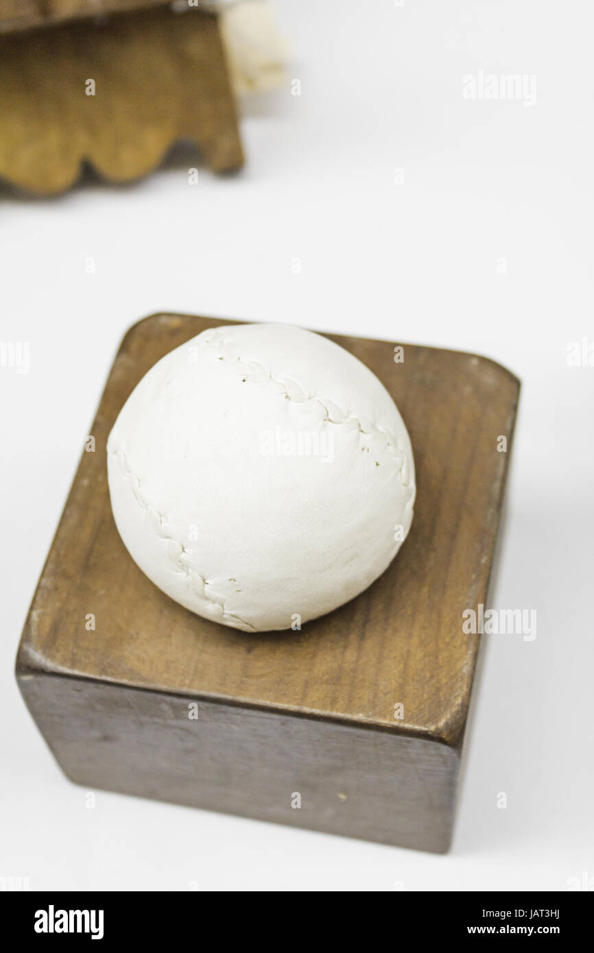 Sport blanc de racquetball, sports et plaisir Banque D'Images