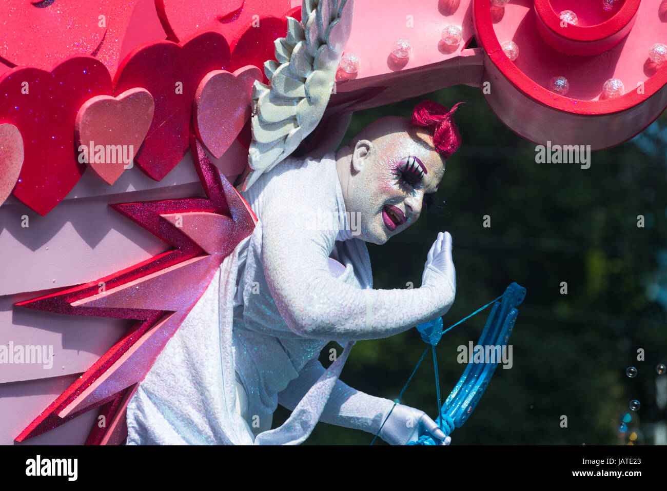 Melbourne, Australie. 13 mars 2017. Melbourne's Moomba Parade. Banque D'Images