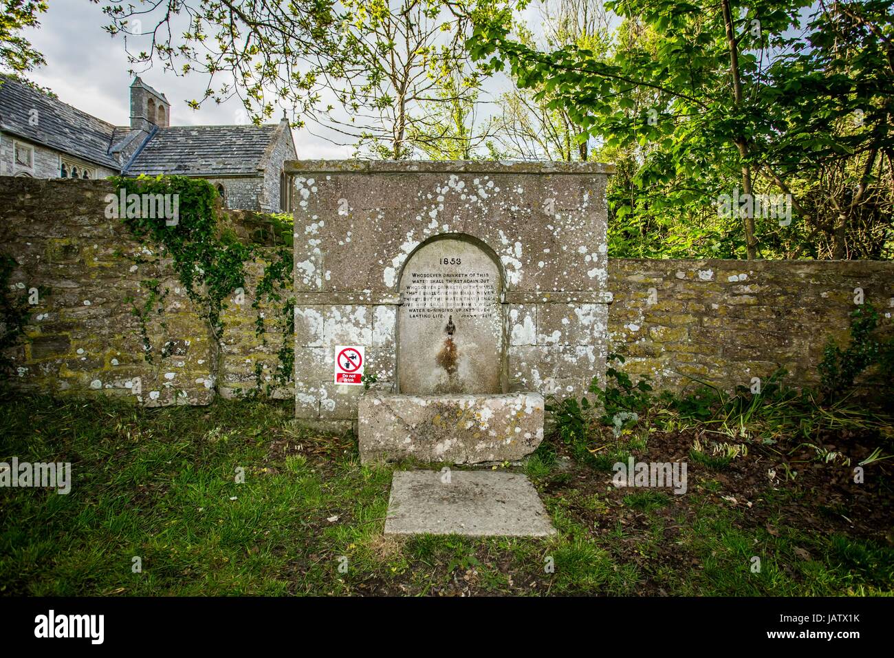 Tyneham village fantôme dorset Banque D'Images
