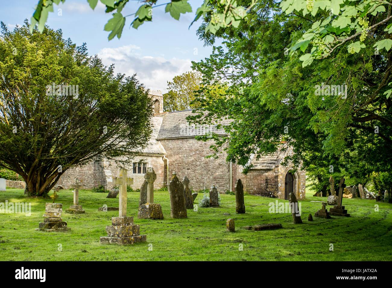 Tyneham village fantôme dorset Banque D'Images