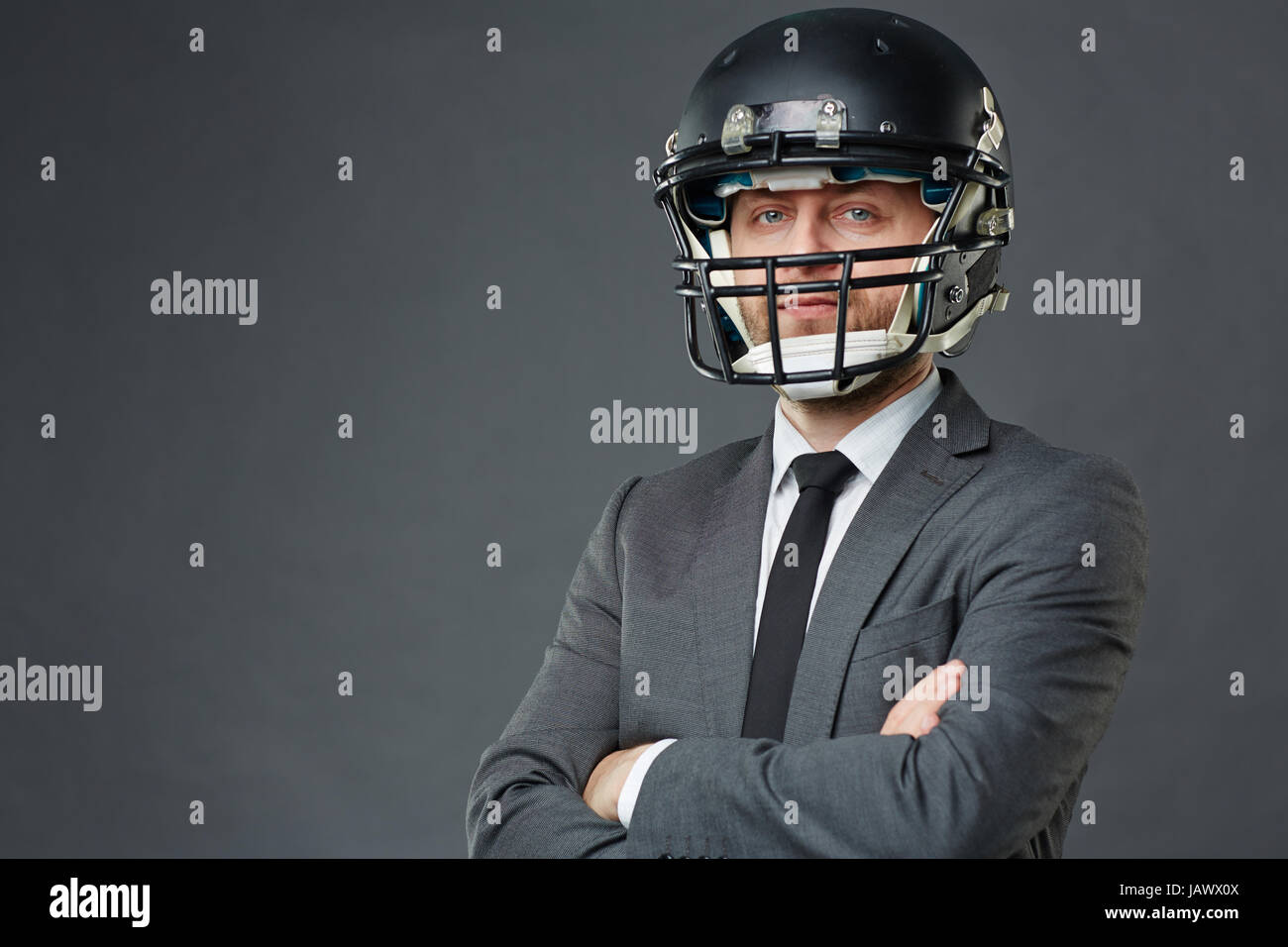 Protégé contre les risques d'affaires Banque D'Images