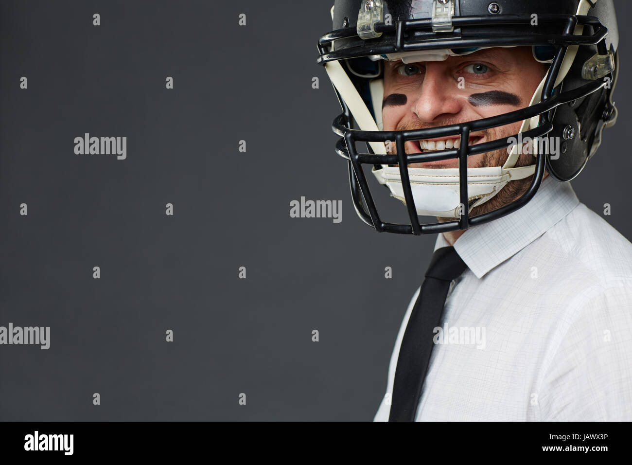 Joueur du succès d'affaires Banque D'Images