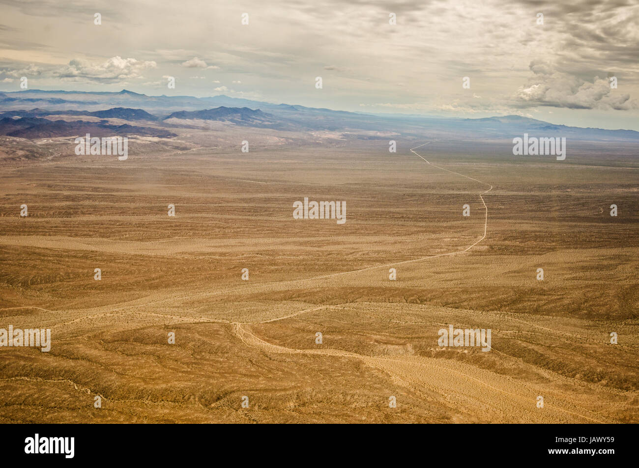 Grand Canyon Rim falaise près de l'ouest prises à partir d'hélicoptères de las vegas Banque D'Images