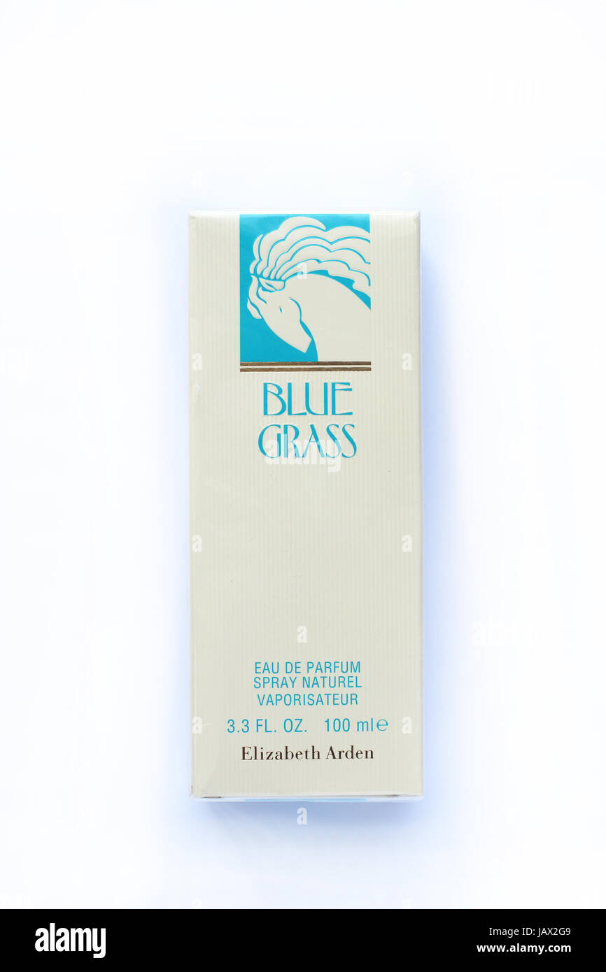 Parfum Elizabeth Arden contre isolé sur fond blanc Banque D'Images