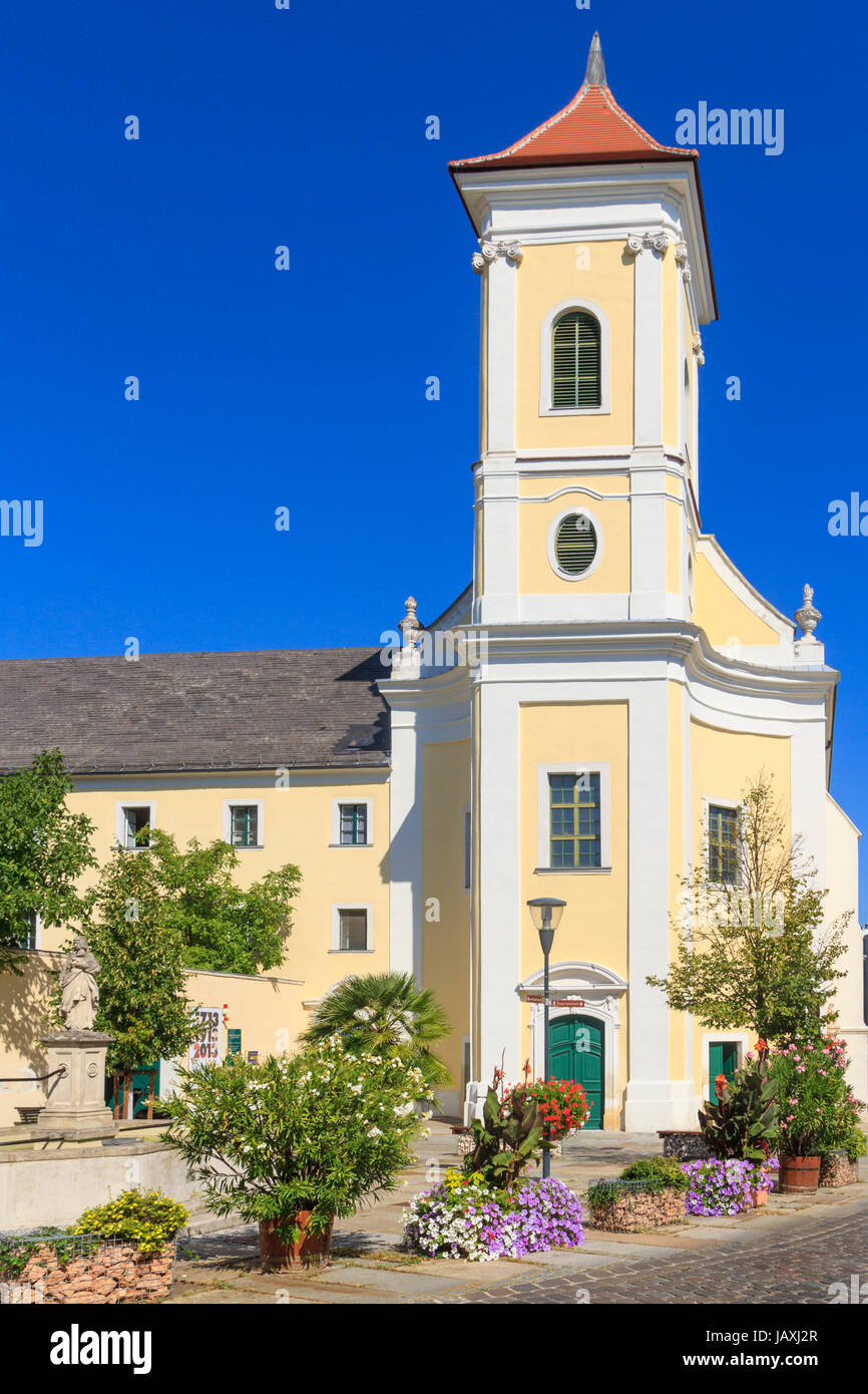 Église du Monastère Franciscain d'Eisenstadt, Burgenland, Autriche Banque D'Images