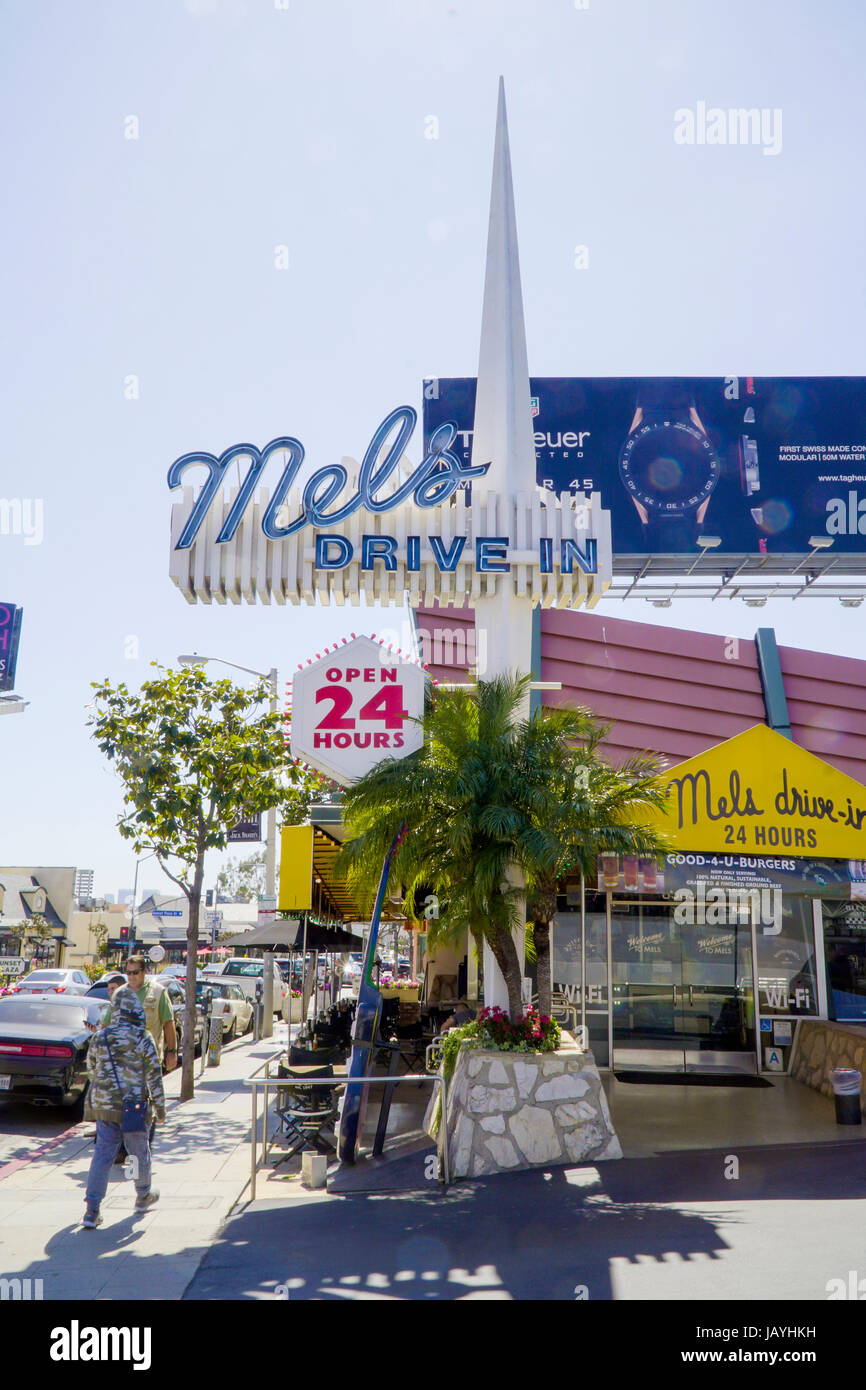 Mels Diner Los Angeles Banque D Image Et Photos Alamy