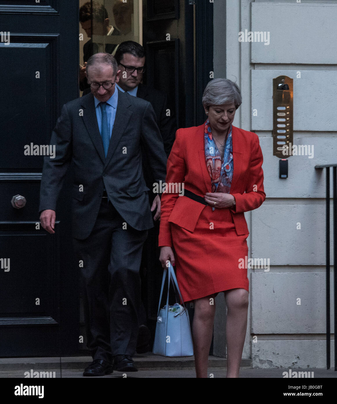 Londres, Royaume-Uni. 09Th Juin, 2017. Theresa peut laisser son mari et siège du parti conservateur à la suite de l'élection. Crédit : Ian Davidson/Alamy Live News Banque D'Images