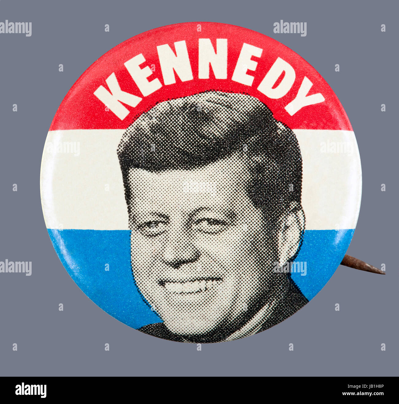Campagne présidentielle américaine de 1960 pour John F. Kennedy Banque D'Images