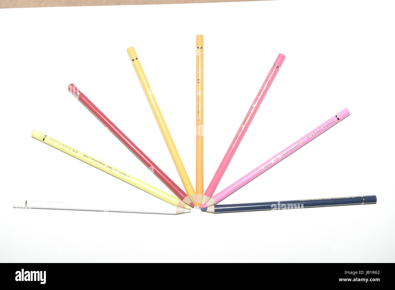 Crayons de couleur art Banque D'Images