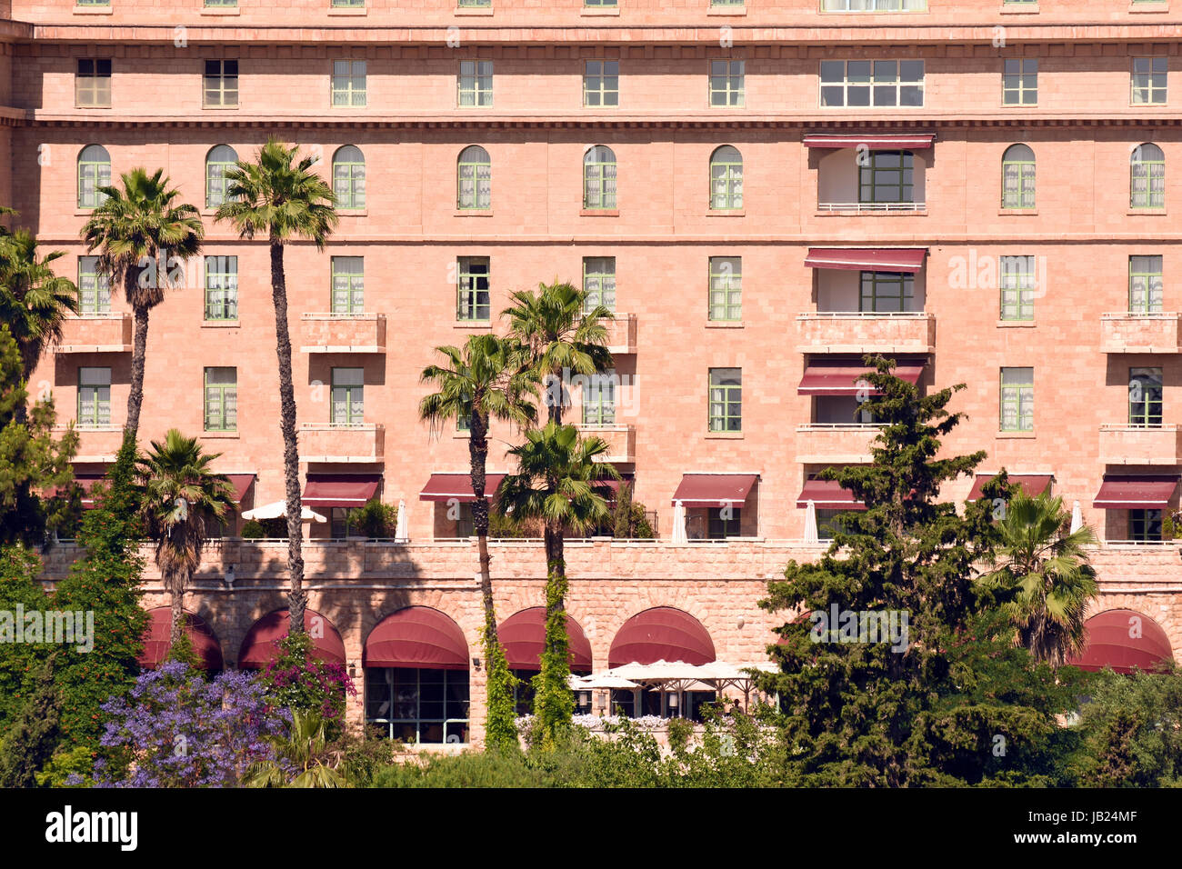 King David Hotel Jerusalem, Israël Banque D'Images