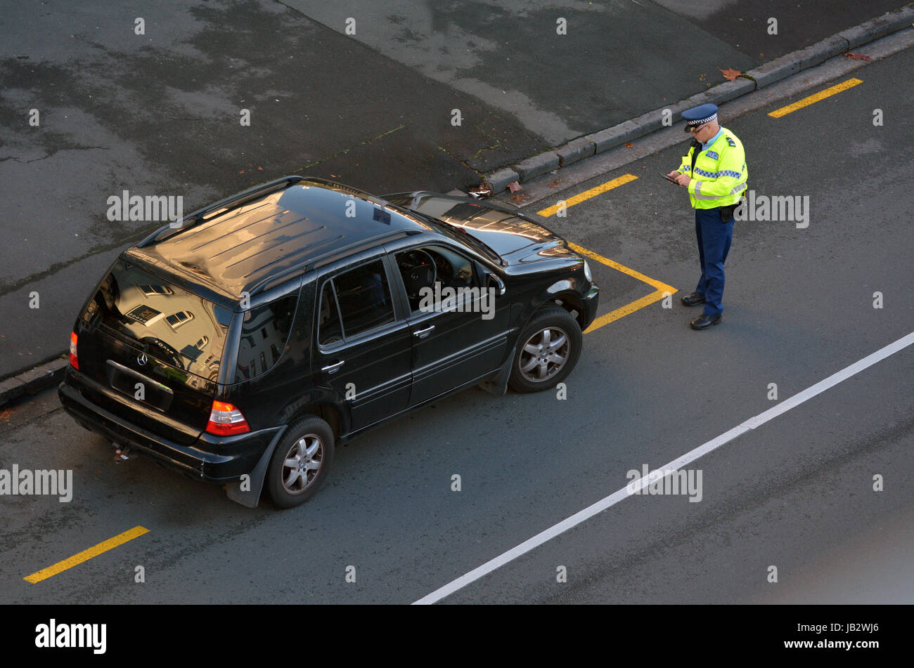 New Zealand Police Car Banque D Image Et Photos Alamy