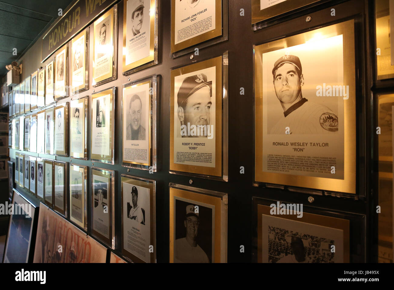 Canadian Baseball Hall of fame Banque D'Images