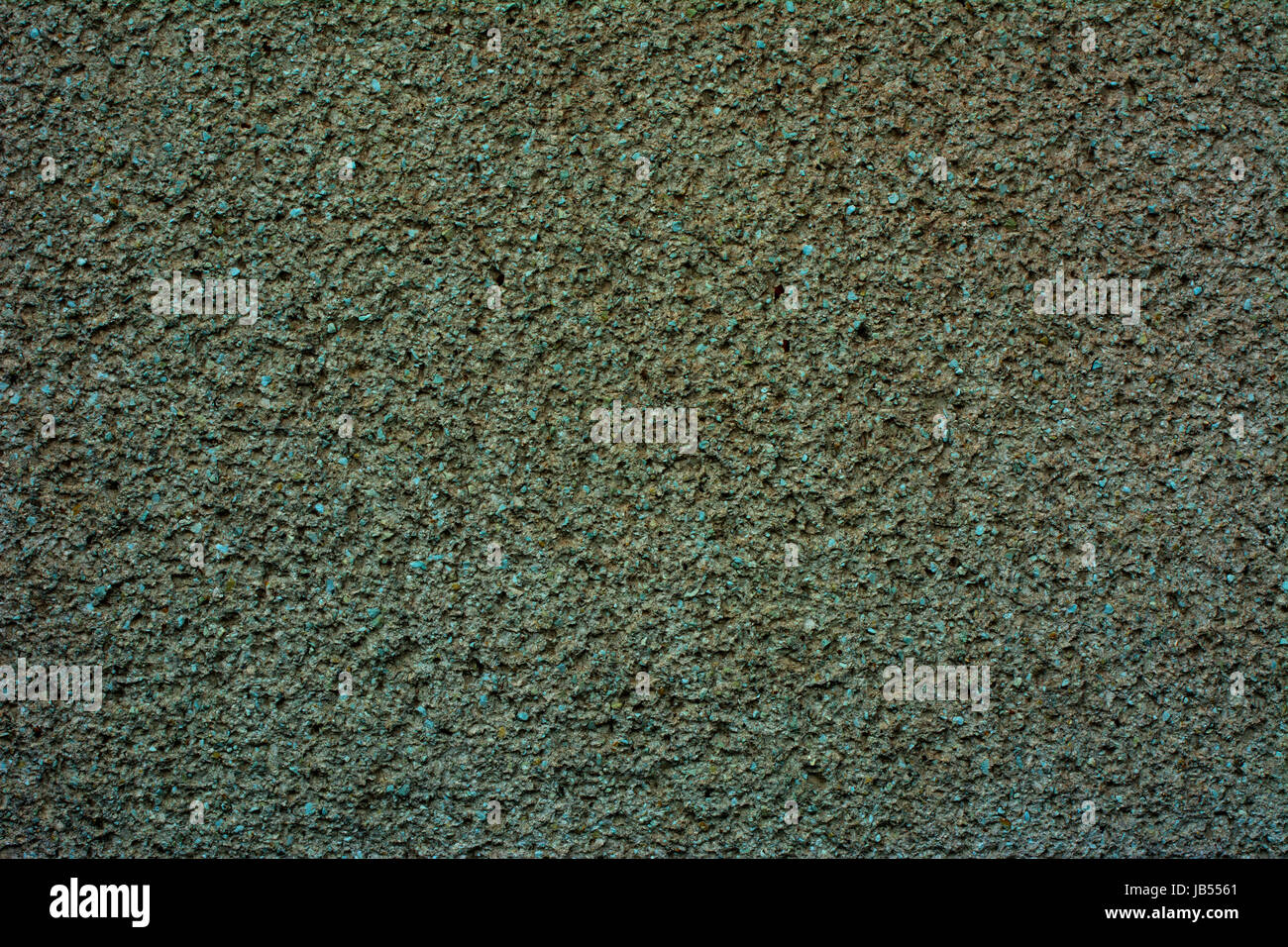 Plâtre de gypse vert, mur de béton, texture huilée de manière chaotique. Fonds d'écran. Banque D'Images