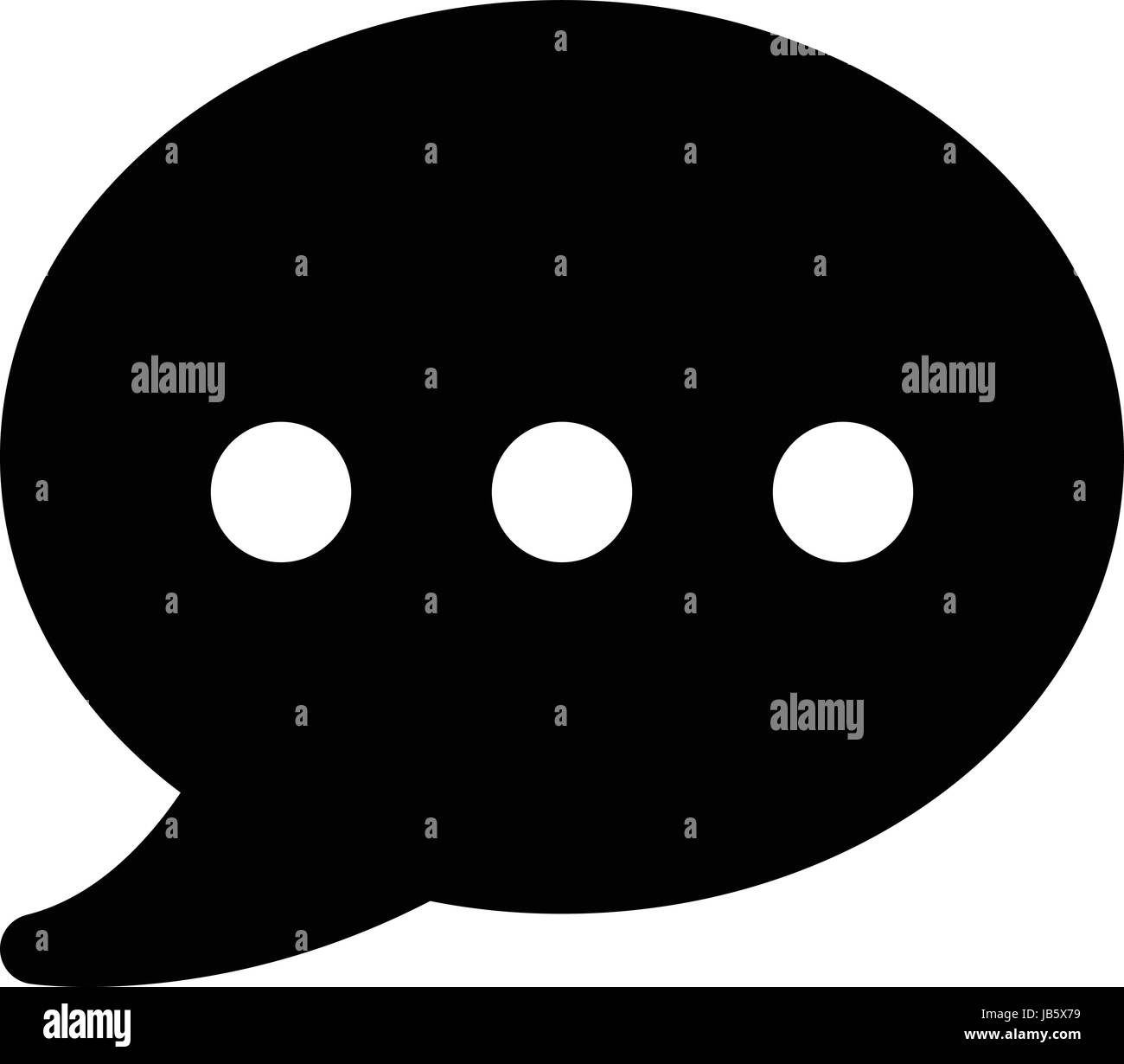 parler de bulle Illustration de Vecteur