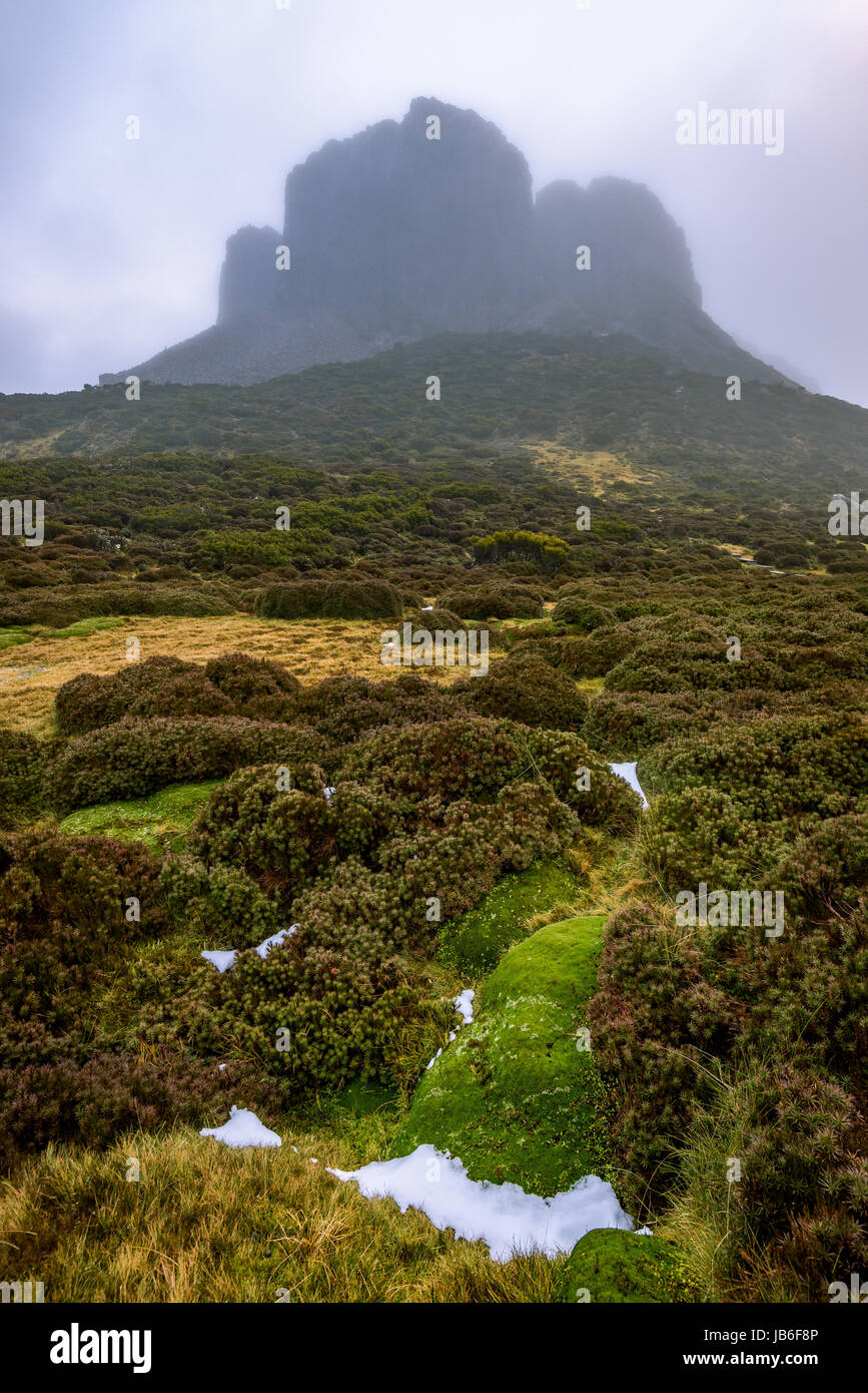 Solomons trône dans les murs de Jérusalem, Parc National Black River Banque D'Images