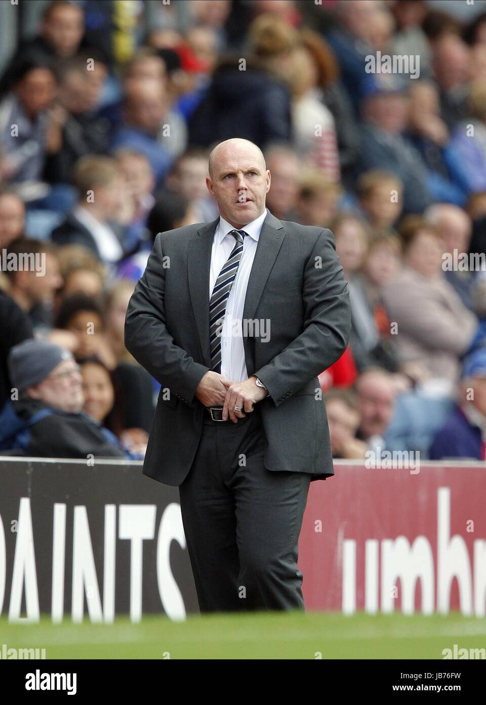 STEVE KEAN Blackburn Rovers v Everton FC BLACKBURN EWOOD PARK ANGLETERRE 27 Août 2011 Banque D'Images