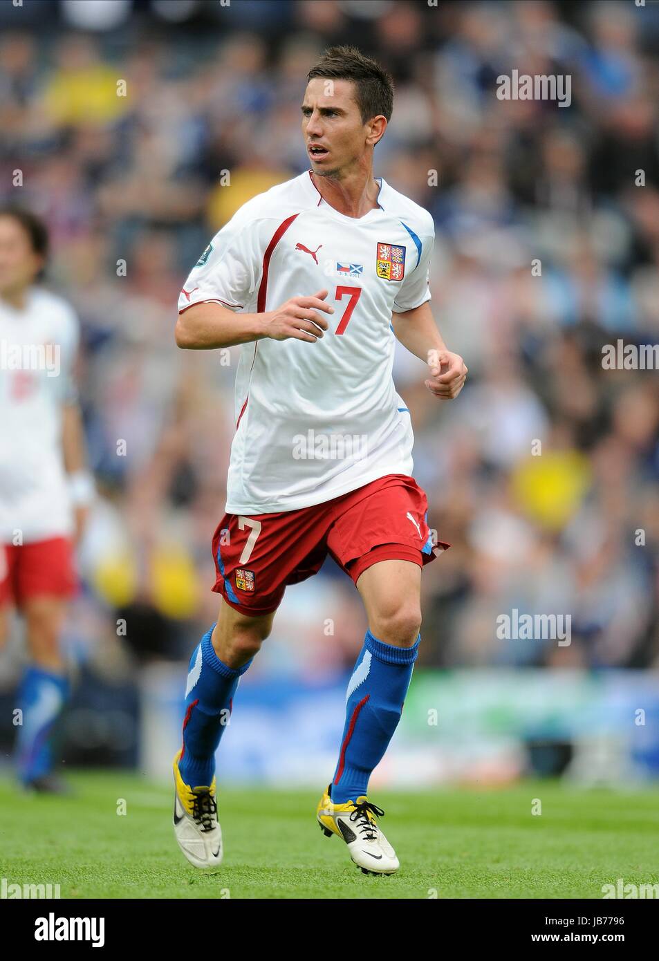 MILAN PETRZELA FC VIKTORIA PLZEN RÉPUBLIQUE TCHÈQUE RÉPUBLIQUE TCHÈQUE & FC VIKTORIA P HAMPDEN PARK GLASGOW ECOSSE 03 Septembre 2011 Banque D'Images