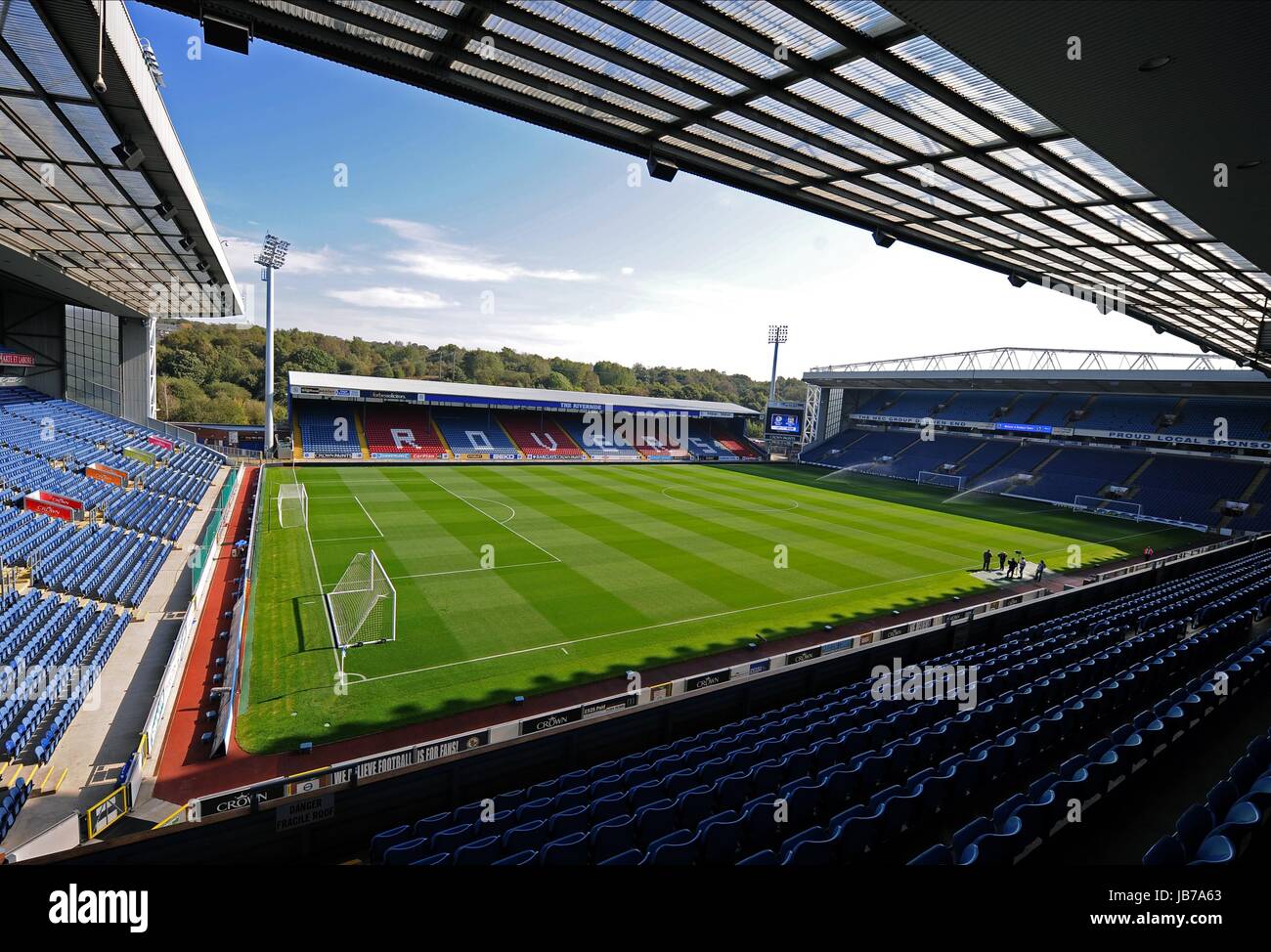 EWOOD PARK BLACKBURN V Manchester City FC BLACKBURN EWOOD PARK EN ANGLETERRE Le 01 octobre 2011 Banque D'Images