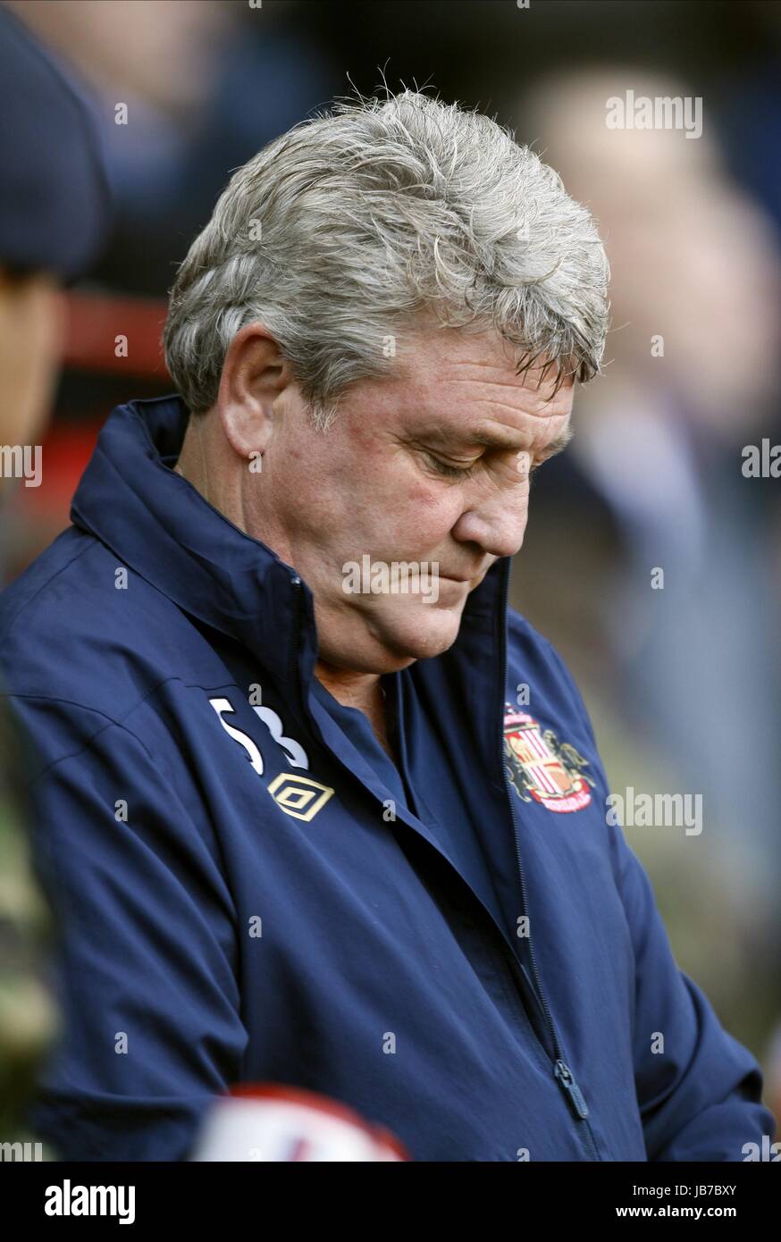 STEVE BRUCE V Sunderland FC ASTON VILLA SUNDERLAND ANGLETERRE STADE DE LA LUMIÈRE 29 Octobre 2011 Banque D'Images