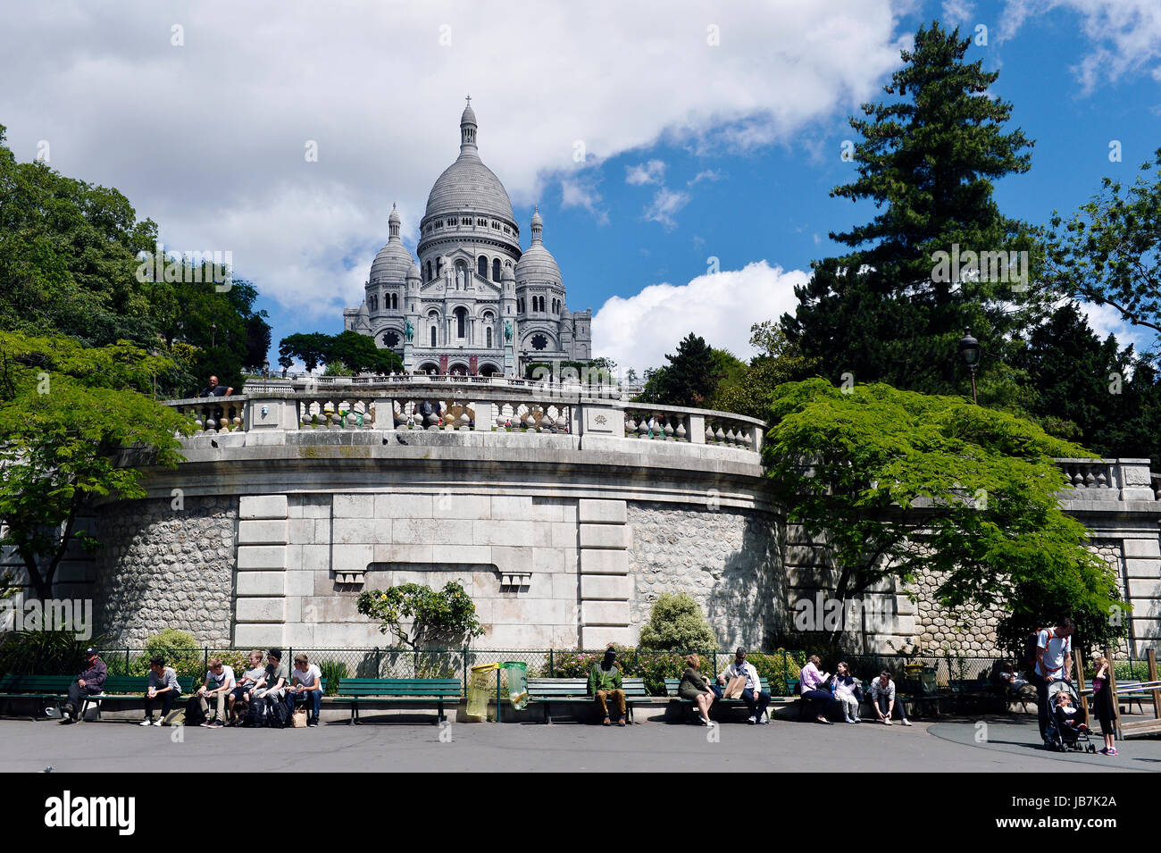 Montmartre, Paris 18ème, France Banque D'Images