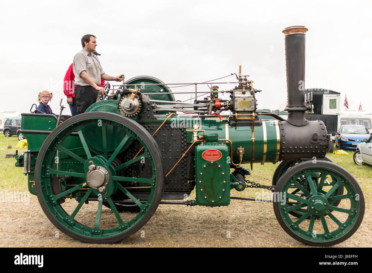 29/05/17 ,ALTRINCHAM GREATER MANCHESTER, Royaume-Uni. Ashley Hall moteur de traction Rally aujourd'hui (lundi 29 mai 2017). Banque D'Images