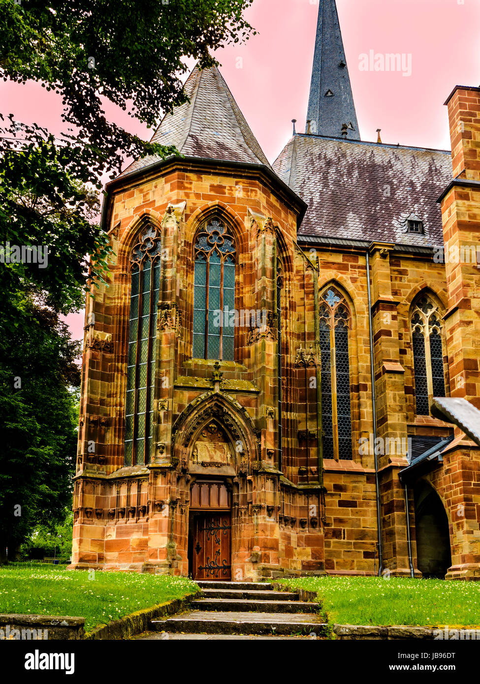 Église Notre Dame de frankenberg eder,construit 1286-1380 Banque D'Images