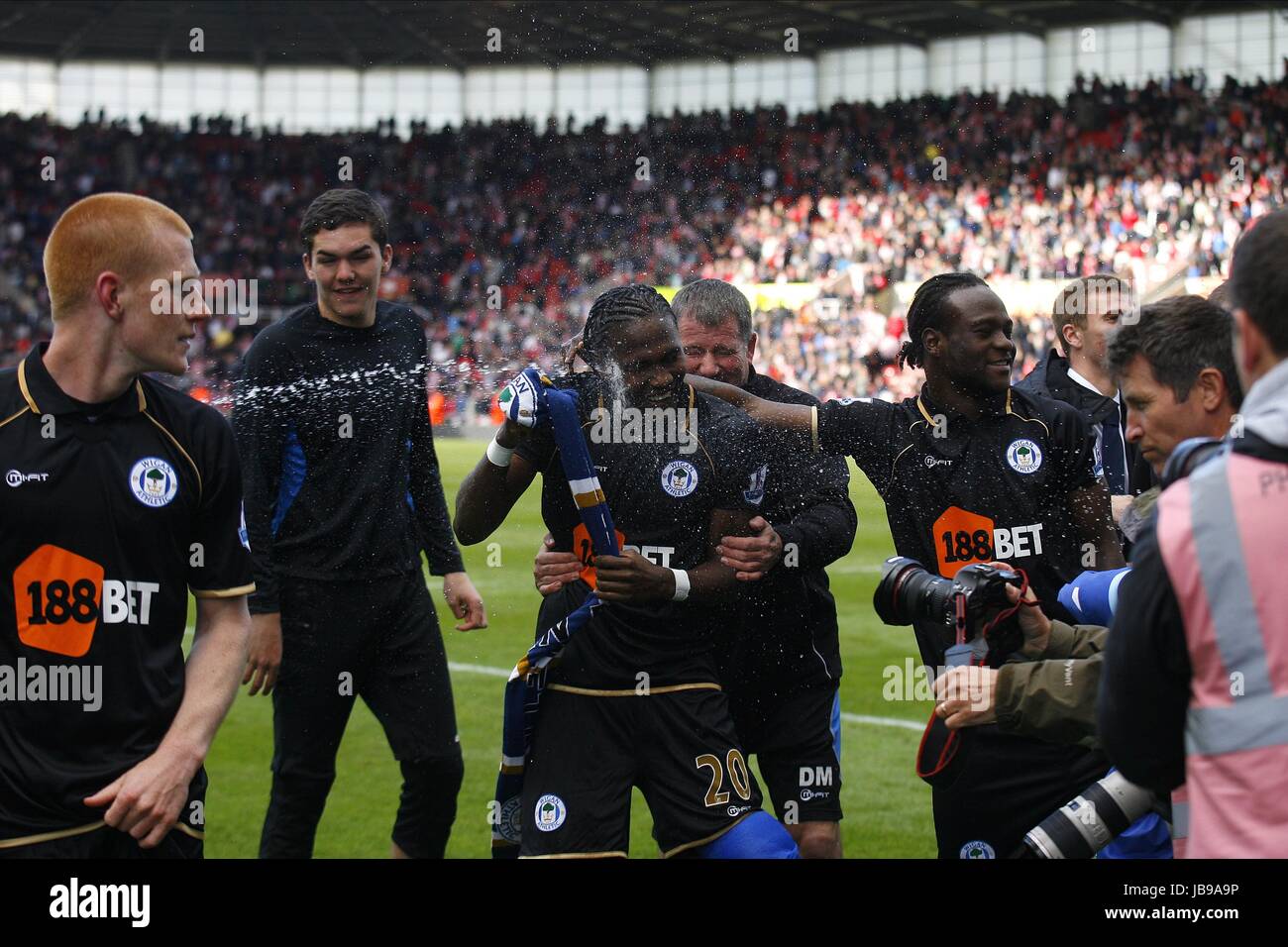 VICTOR HUGO RODALLEGA (MOÏSE STOKE CITY V WIGAN ATH STOKE CITY V Wigan Athletic STADE BRITANNIA STOKE l'angleterre 22 Mai 2011 Banque D'Images