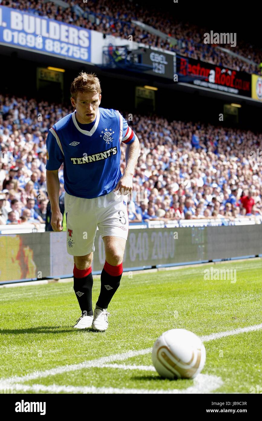 STEVEN DAVIS Glasgow Rangers FC Glasgow Rangers FC EN ÉCOSSE GLASGOW IBROX 23 Juillet 2011 Banque D'Images