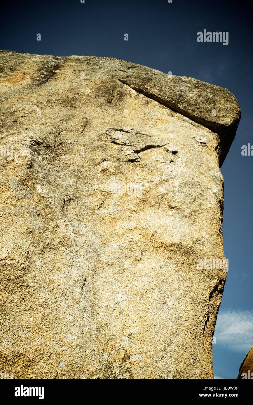 Rock formation à la Pedriza Parc Naturel, Madrid, Espagne, Banque D'Images