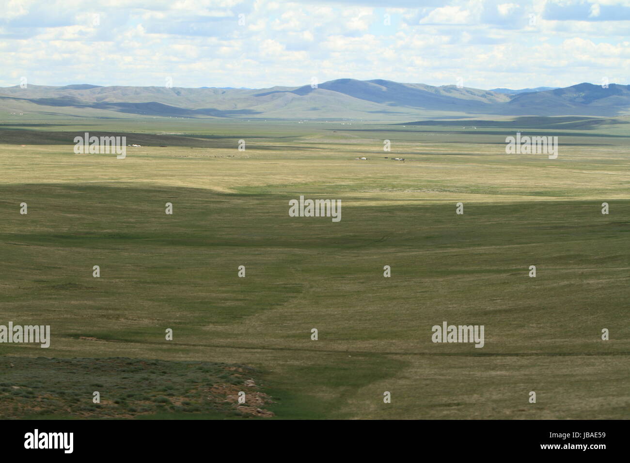 La Mongolie largeur Banque D'Images