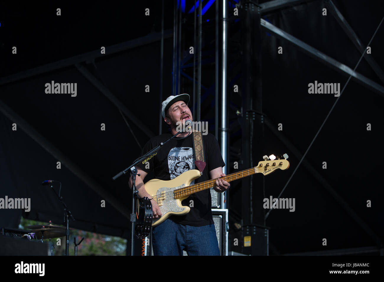 Portugal. L'homme qui se déroule au festival de musique et d'arts Field Trip de 2017, à Toronto, au Canada Banque D'Images