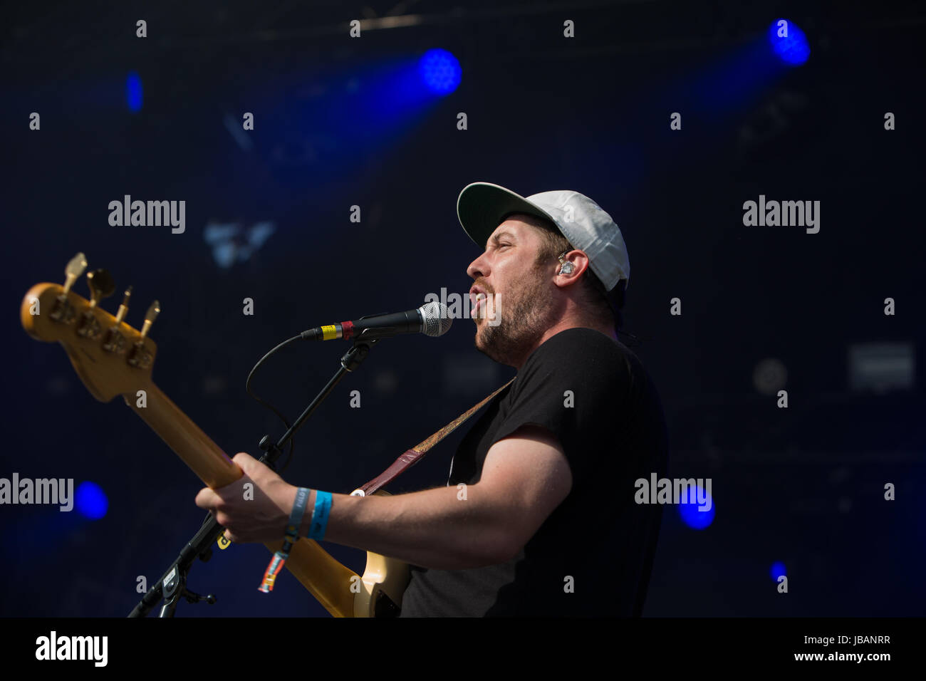 Portugal. L'homme qui se déroule au festival de musique et d'arts Field Trip de 2017, à Toronto, au Canada Banque D'Images