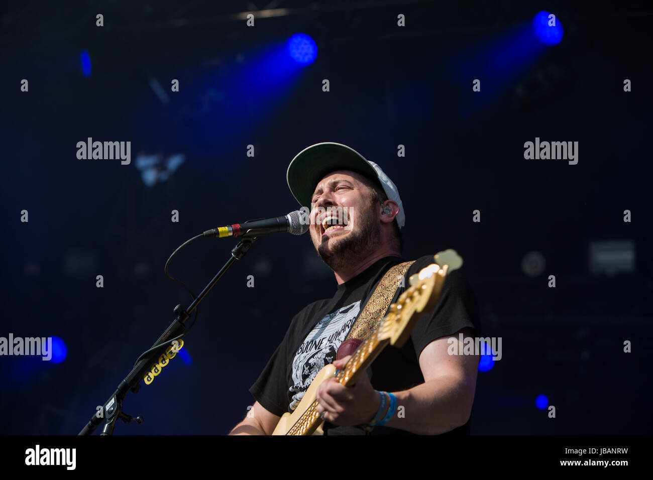 Portugal. L'homme qui se déroule au festival de musique et d'arts Field Trip de 2017, à Toronto, au Canada Banque D'Images