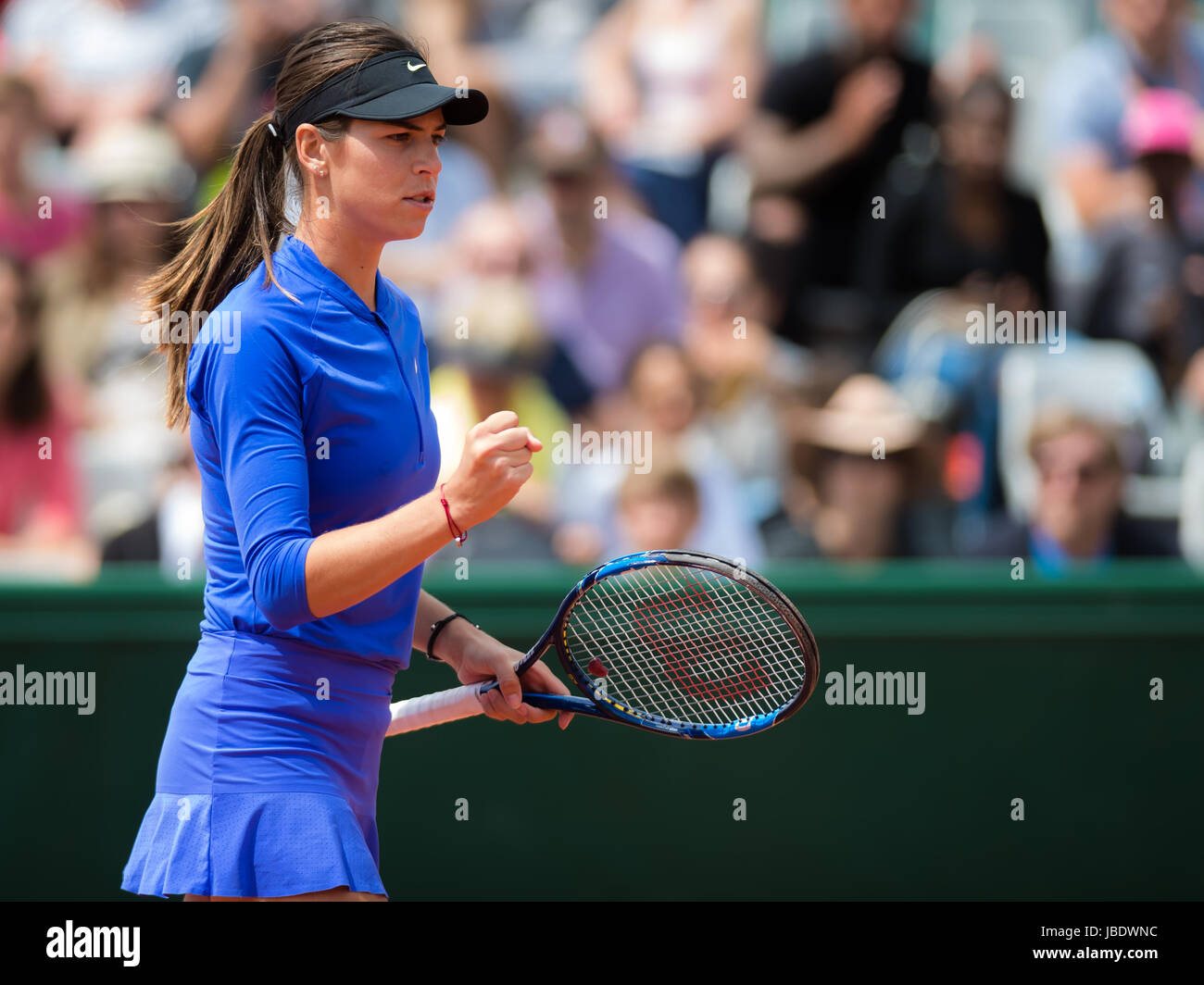 PARIS, FRANCE - 4 juin : Ajla Tomljanovic à Roland Garros 2017 le tournoi  de tennis du Grand Chelem Photo Stock - Alamy